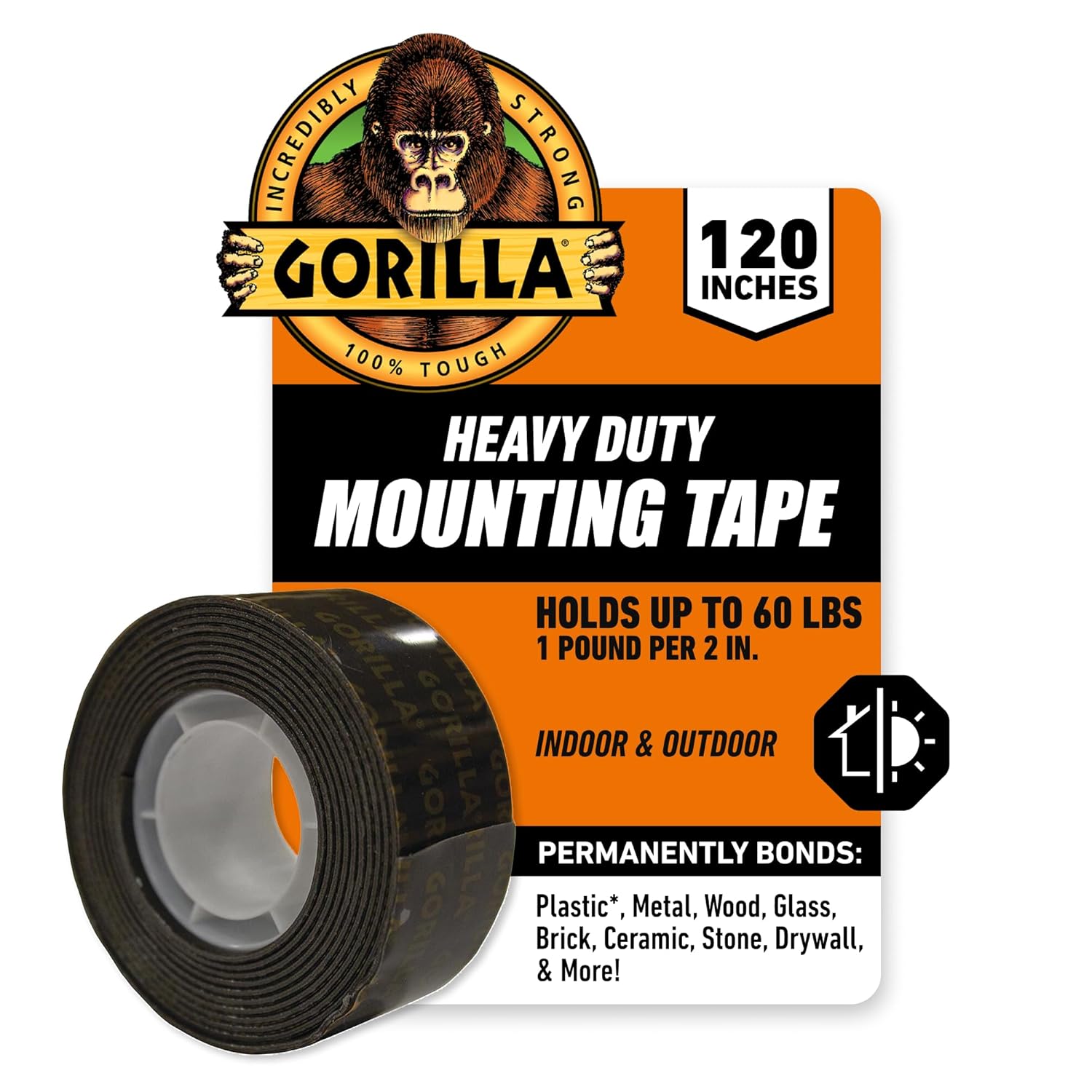 Gorilla Heavy Duty Double Sided Mounting Tape