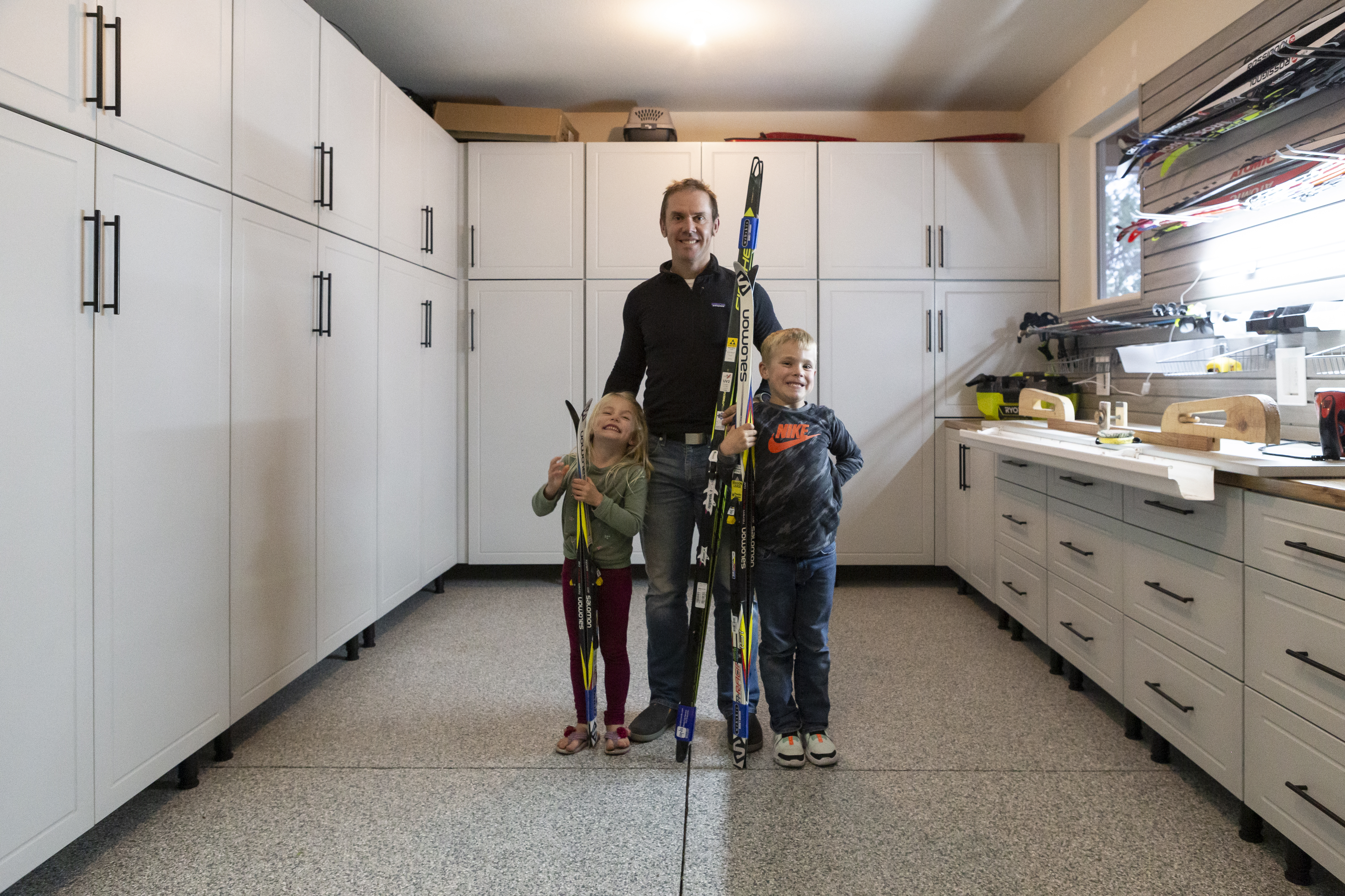 Adams Luxury Ski Garage - Premium Family Recreation Storage